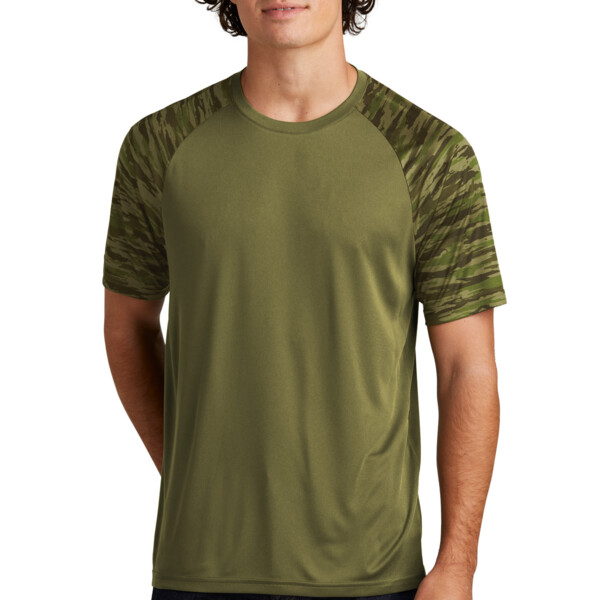 Drift Camo Colorblock Tee Thumbnail