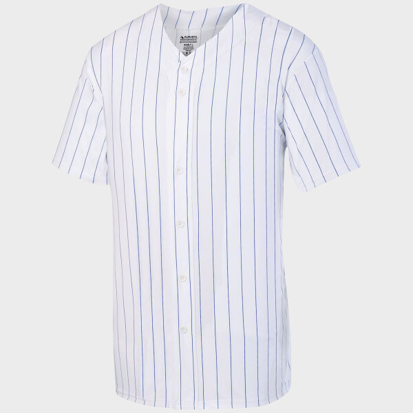 Pinstripe Full-Button Jersey Thumbnail