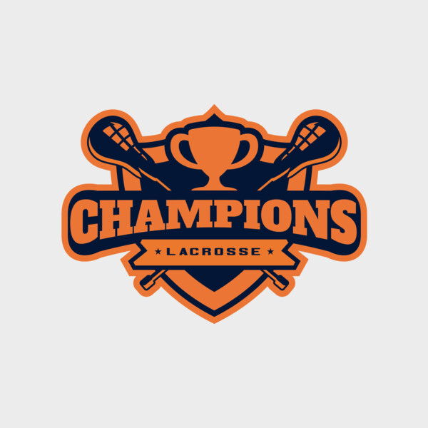 Champions Lacrosse Logo Template Thumbnail