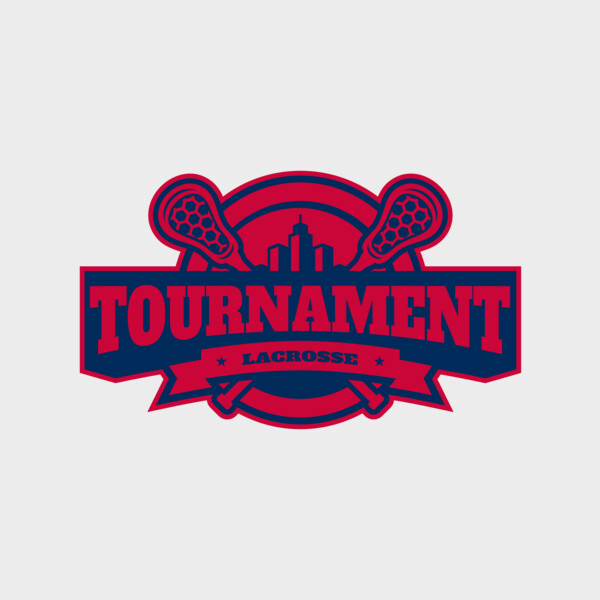 Tournament Lacrosse Logo Template Thumbnail