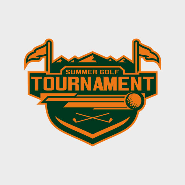 Tournament Summer golf logo template	02 Thumbnail