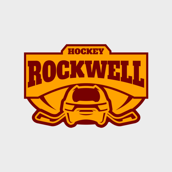 Rockwell Hockey logo template 02 Thumbnail