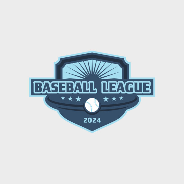 Baseball League Logo 01 Thumbnail