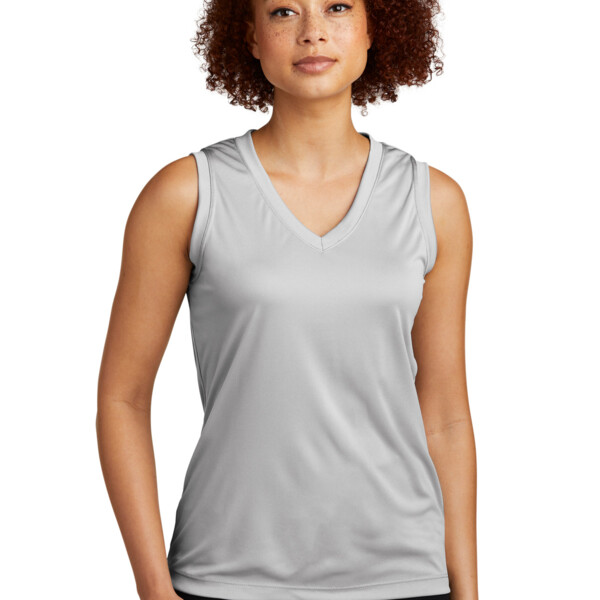 Riverfront Ladies Sleeveless PosiCharge ® Competitor™ V Neck Tee Thumbnail