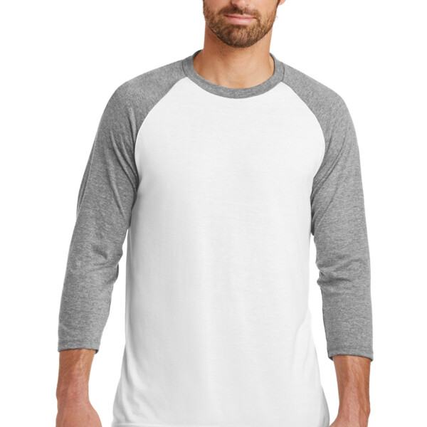 NN Adult Unisex Perfect Tri ® 3/4 Sleeve Raglan Thumbnail