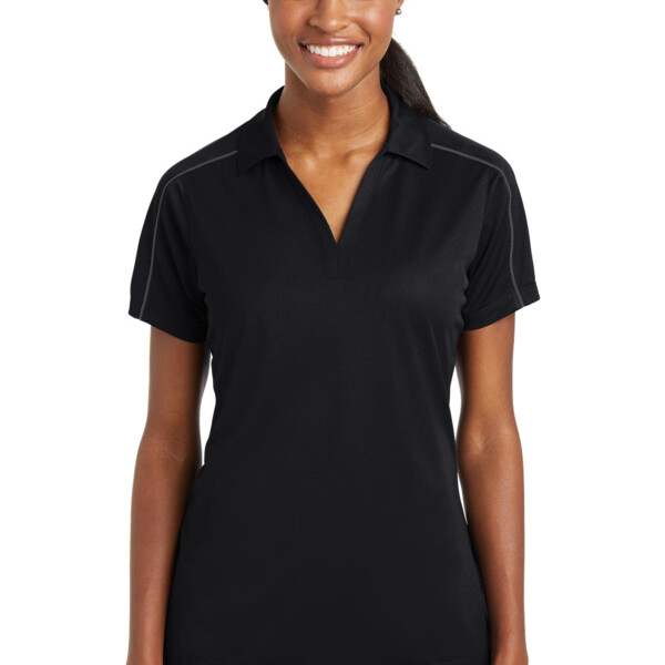 Copy of Ladies Micropique Sport Wick ® Piped Polo Thumbnail