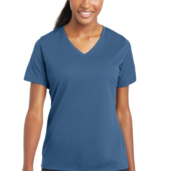 Copy of Ladies PosiCharge ® RacerMesh ® V Neck Tee Thumbnail