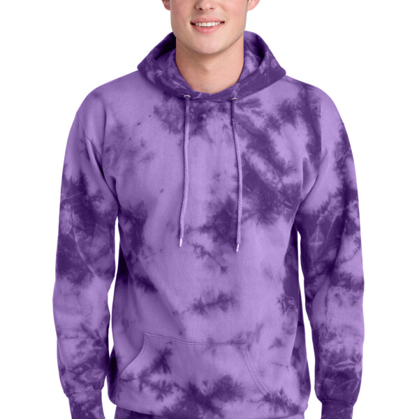 School Crystal Tie Dye Pullover Hoodie Thumbnail