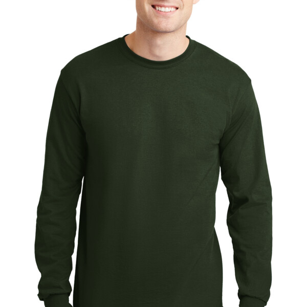 Copy of DryBlend ® 50 Cotton/50 Poly Long Sleeve T Shirt Thumbnail