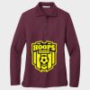Ladies Silk Touch™ Long Sleeve Polo Thumbnail