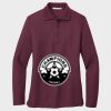 Ladies Silk Touch™ Long Sleeve Polo Thumbnail