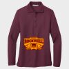 Ladies Silk Touch™ Long Sleeve Polo Thumbnail
