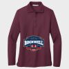 Ladies Silk Touch™ Long Sleeve Polo Thumbnail