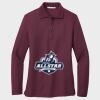 Ladies Silk Touch™ Long Sleeve Polo Thumbnail