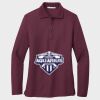 Ladies Silk Touch™ Long Sleeve Polo Thumbnail