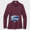 Ladies Silk Touch™ Long Sleeve Polo Thumbnail