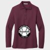 Ladies Silk Touch™ Long Sleeve Polo Thumbnail