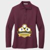 Ladies Silk Touch™ Long Sleeve Polo Thumbnail