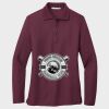 Ladies Silk Touch™ Long Sleeve Polo Thumbnail