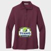 Ladies Silk Touch™ Long Sleeve Polo Thumbnail