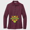 Ladies Silk Touch™ Long Sleeve Polo Thumbnail