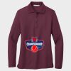 Ladies Silk Touch™ Long Sleeve Polo Thumbnail