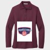Ladies Silk Touch™ Long Sleeve Polo Thumbnail