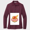 Ladies Silk Touch™ Long Sleeve Polo Thumbnail