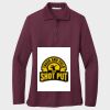 Ladies Silk Touch™ Long Sleeve Polo Thumbnail