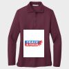 Ladies Silk Touch™ Long Sleeve Polo Thumbnail