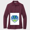 Ladies Silk Touch™ Long Sleeve Polo Thumbnail
