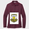 Ladies Silk Touch™ Long Sleeve Polo Thumbnail