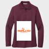 Ladies Silk Touch™ Long Sleeve Polo Thumbnail