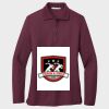Ladies Silk Touch™ Long Sleeve Polo Thumbnail