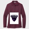 Ladies Silk Touch™ Long Sleeve Polo Thumbnail