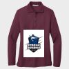 Ladies Silk Touch™ Long Sleeve Polo Thumbnail