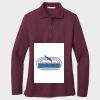 Ladies Silk Touch™ Long Sleeve Polo Thumbnail