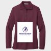 Ladies Silk Touch™ Long Sleeve Polo Thumbnail