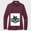 Ladies Silk Touch™ Long Sleeve Polo Thumbnail