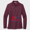Ladies Silk Touch™ Long Sleeve Polo Thumbnail