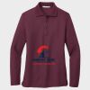 Ladies Silk Touch™ Long Sleeve Polo Thumbnail