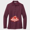 Ladies Silk Touch™ Long Sleeve Polo Thumbnail