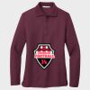 Ladies Silk Touch™ Long Sleeve Polo Thumbnail