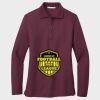 Ladies Silk Touch™ Long Sleeve Polo Thumbnail