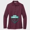 Ladies Silk Touch™ Long Sleeve Polo Thumbnail