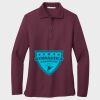 Ladies Silk Touch™ Long Sleeve Polo Thumbnail