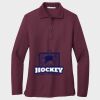 Ladies Silk Touch™ Long Sleeve Polo Thumbnail