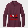 Ladies Silk Touch™ Long Sleeve Polo Thumbnail