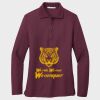 Ladies Silk Touch™ Long Sleeve Polo Thumbnail