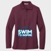 Ladies Silk Touch™ Long Sleeve Polo Thumbnail